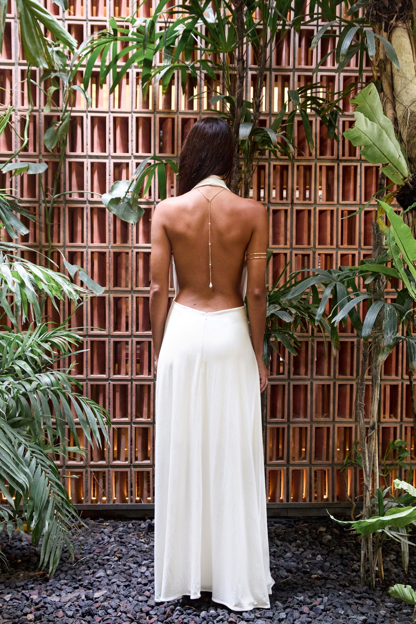 Plunge Halter A-Line Dress – Cypris Store Plunge Halter A-Line Dress – Cypris Store